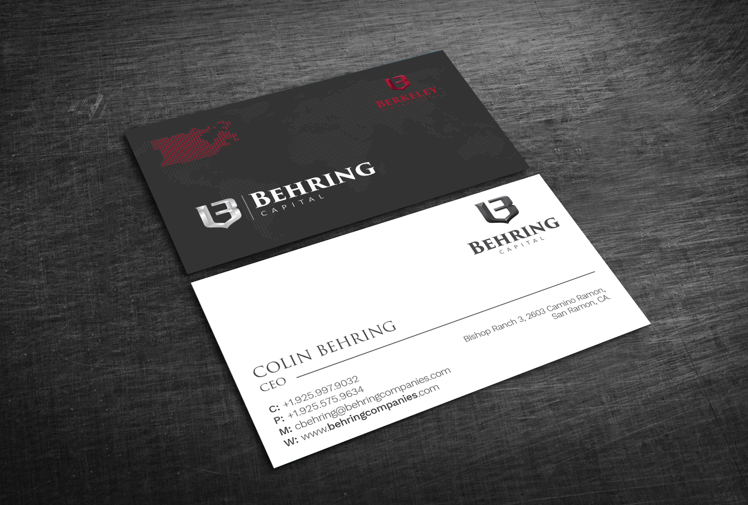 Business Card Design by Graphic Flame for Behring Co. | Design #19802432