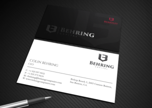 Business Card Design by Graphic Flame for Behring Co. | Design: #19802433
