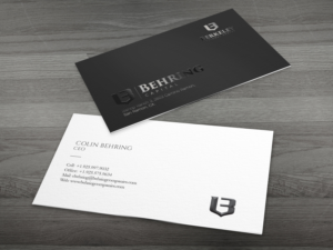 Business Card Design by Graphic Flame for Behring Co. | Design: #19802445