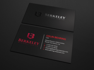 Business Card Design by Tripti Ranjan Gain for Behring Co. | Design: #19797872