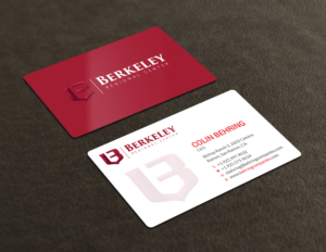 Business Card Design by Tripti Ranjan Gain for Behring Co. | Design: #19797894