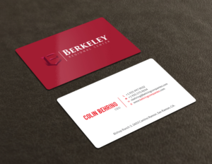 Business Card Design by Tripti Ranjan Gain for Behring Co. | Design: #19797897