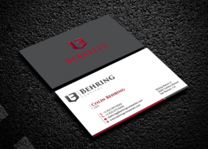 Business Card Design by Prabir Sikder for Behring Co. | Design #19786056