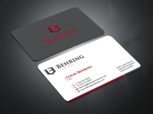 Behring Companies Business Card Design | Business Card Design by Bold Pixels