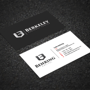 Business Card Design by Sujan4art for Behring Co. | Design: #19785231
