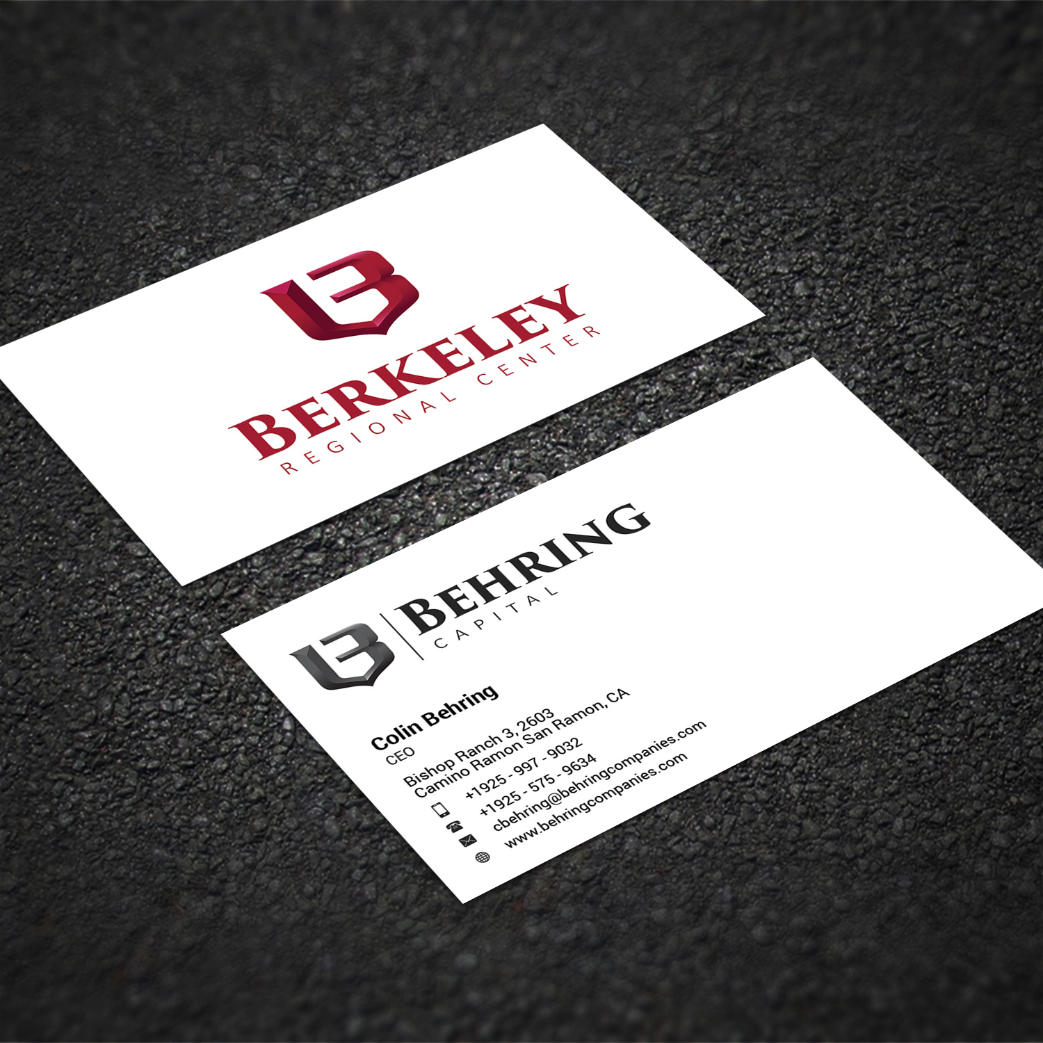 Business Card Design by Sujan4art for Behring Co. | Design #19785233