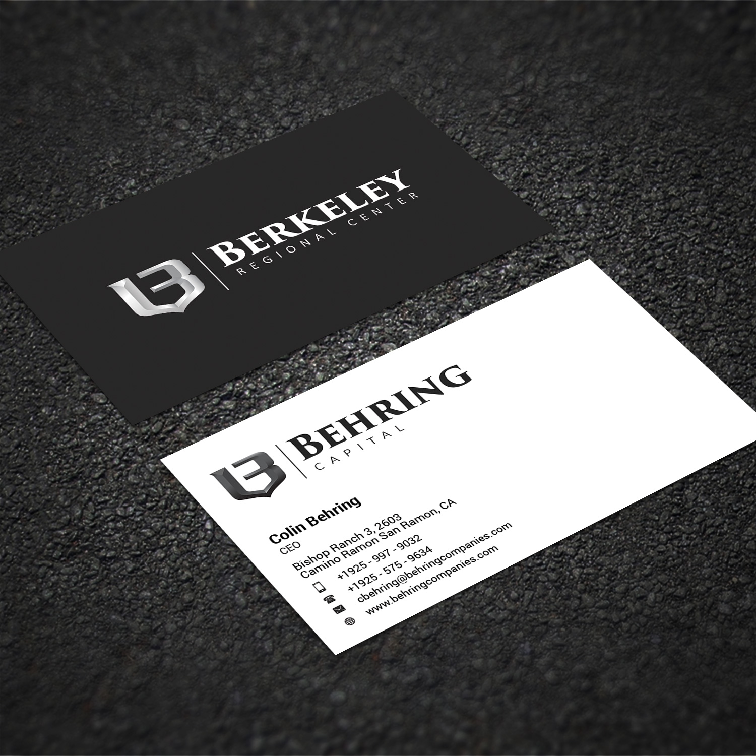 Visitenkarten-Design von Sujan4art für Behring Co. | Design #19785235