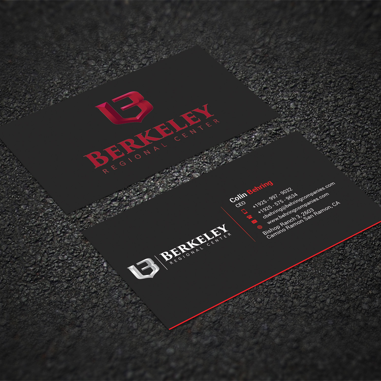 Business Card Design by Sujan4art for Behring Co. | Design #19785277