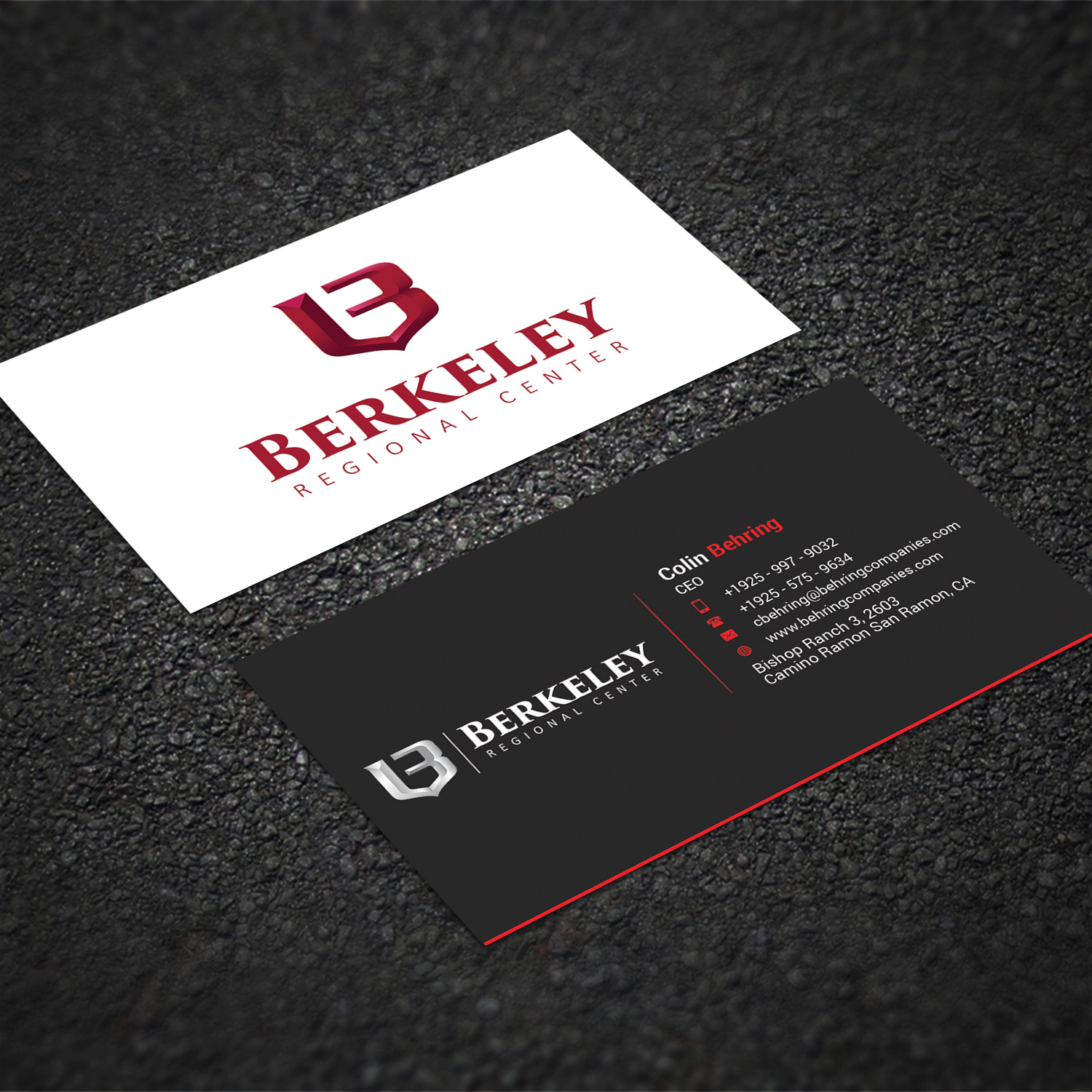 Business Card Design by Sujan4art for Behring Co. | Design #19785279