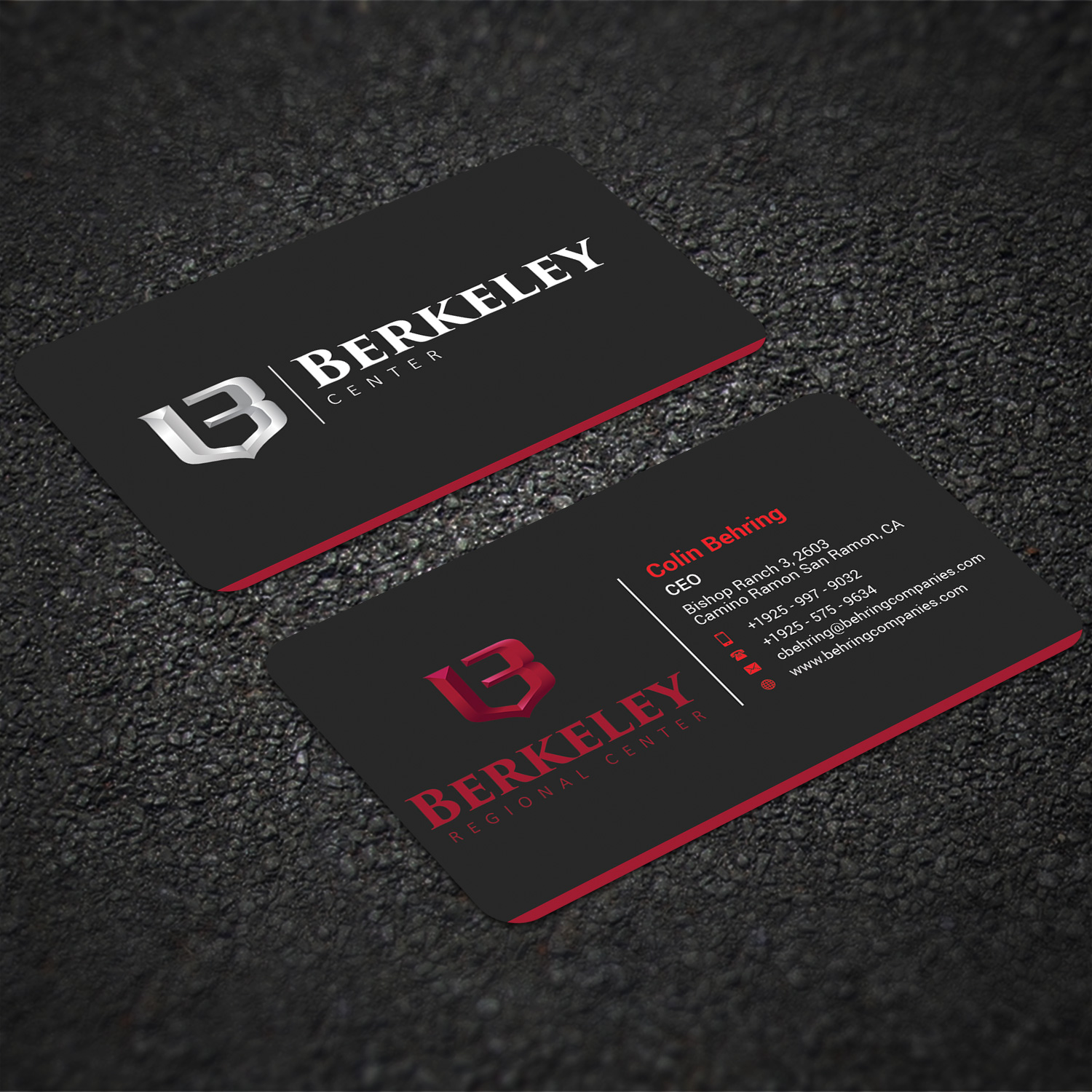 Business Card Design by Sujan4art for Behring Co. | Design #19788298