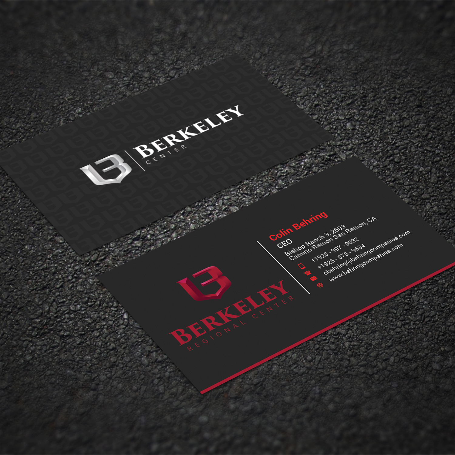Business Card Design by Sujan4art for Behring Co. | Design #19788320