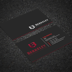 Business Card Design by Sujan4art for Behring Co. | Design: #19788321