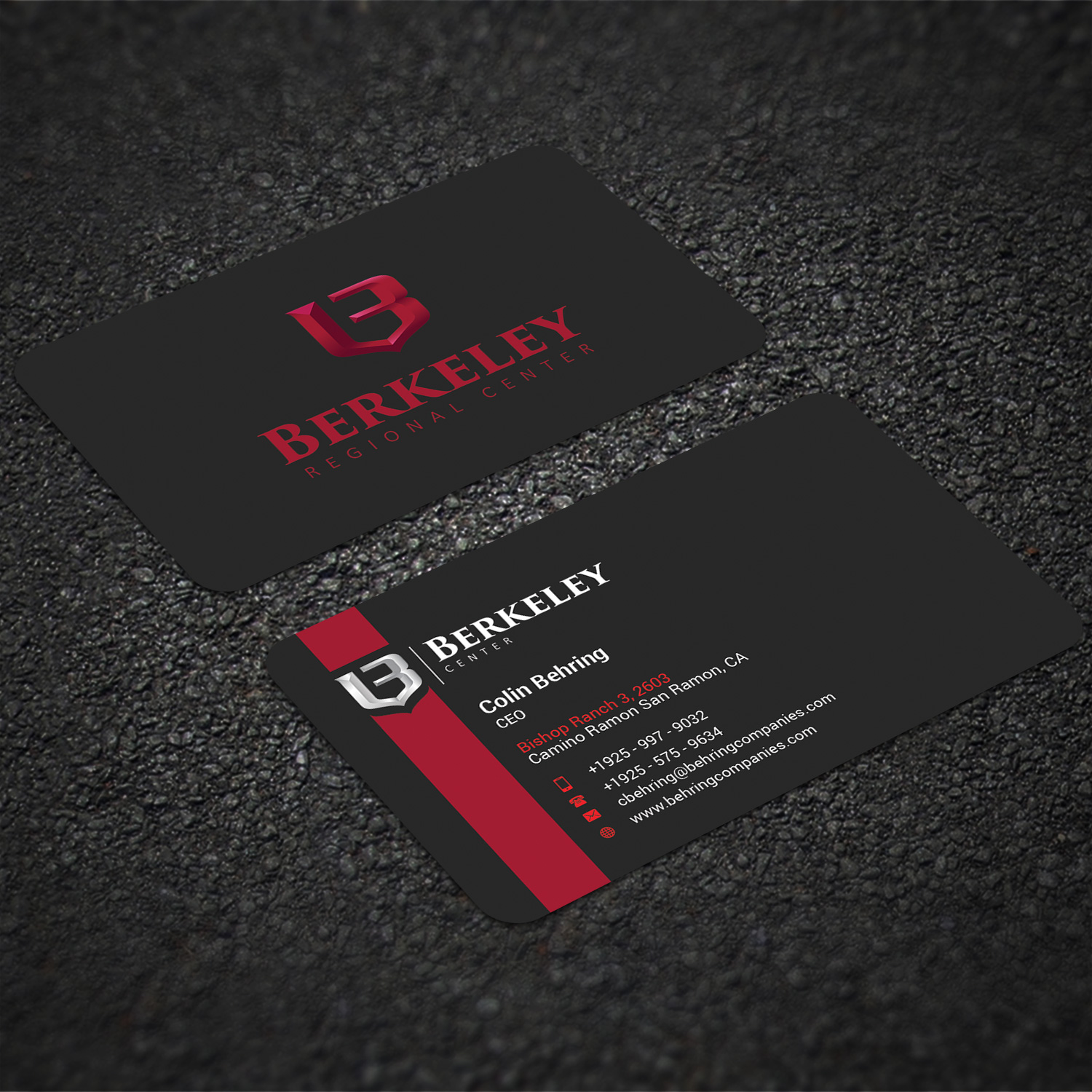 Business Card Design by Sujan4art for Behring Co. | Design #19788322