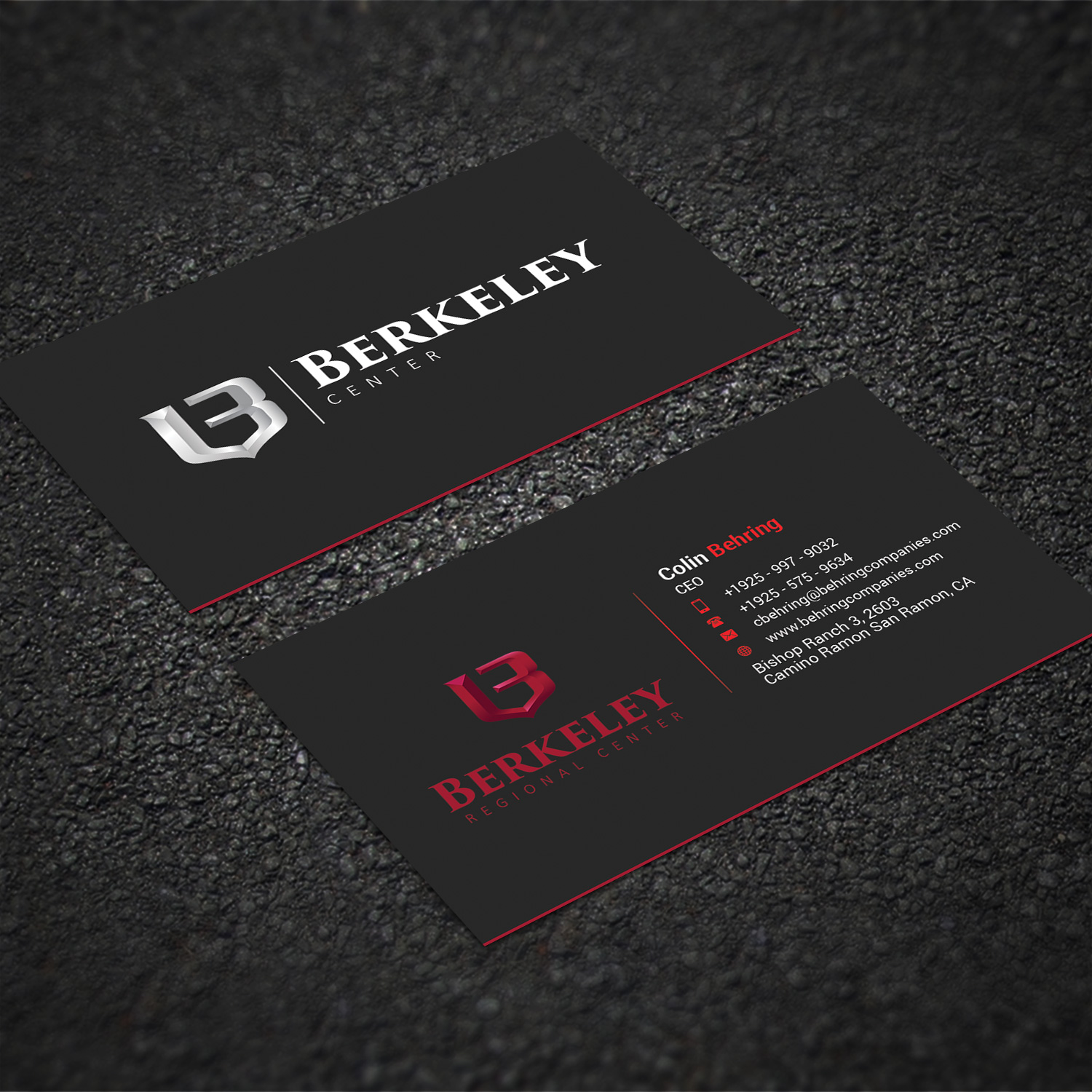 Business Card Design by Sujan4art for Behring Co. | Design #19788323