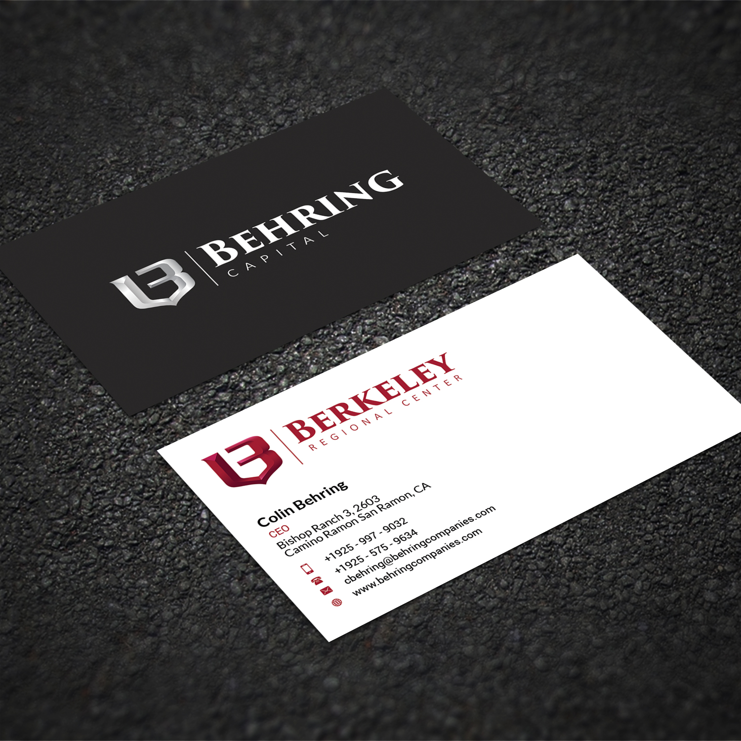 Business Card Design by Sujan4art for Behring Co. | Design #19793560