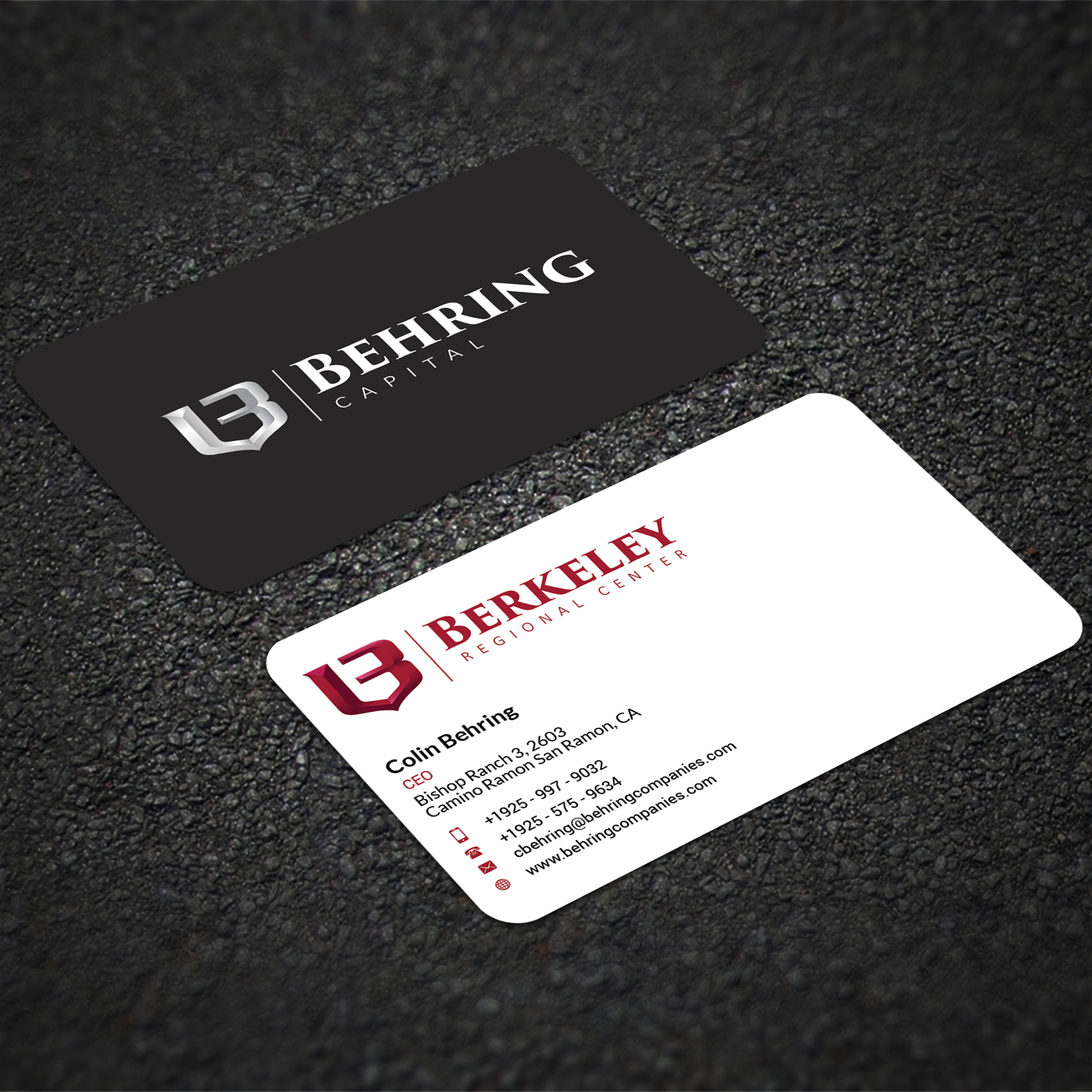 Business Card Design by Sujan4art for Behring Co. | Design #19793561