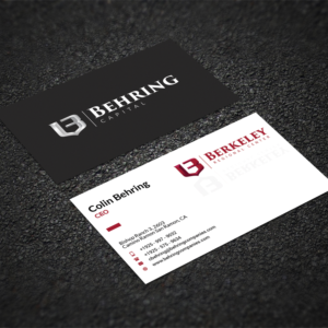 Business Card Design by Sujan4art for Behring Co. | Design: #19793829