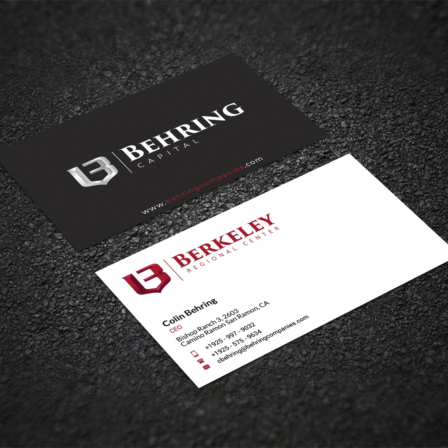Business Card Design by Sujan4art for Behring Co. | Design #19793830