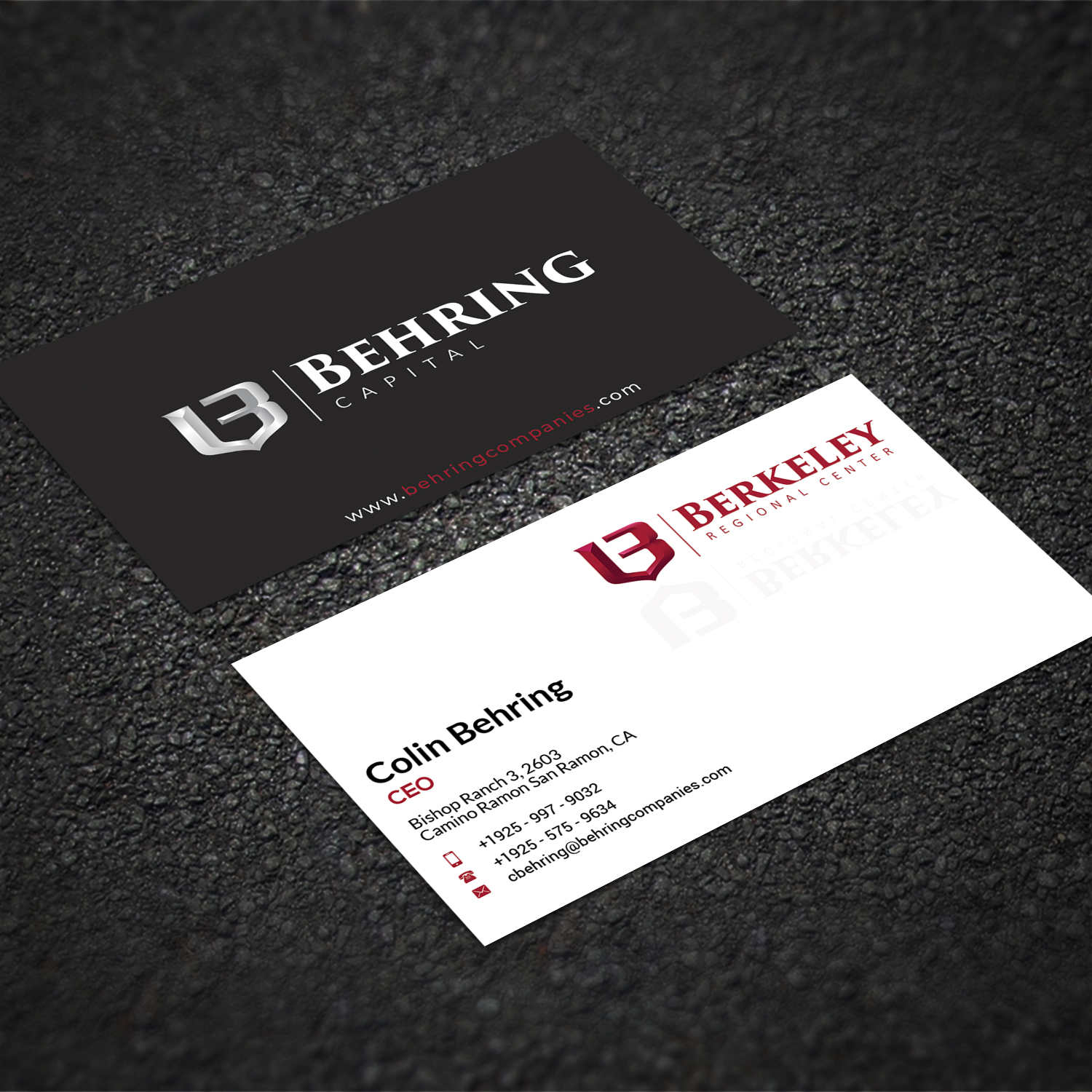 Business Card Design by Sujan4art for Behring Co. | Design #19793831