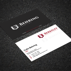 Business Card Design by Sujan4art for Behring Co. | Design: #19793831
