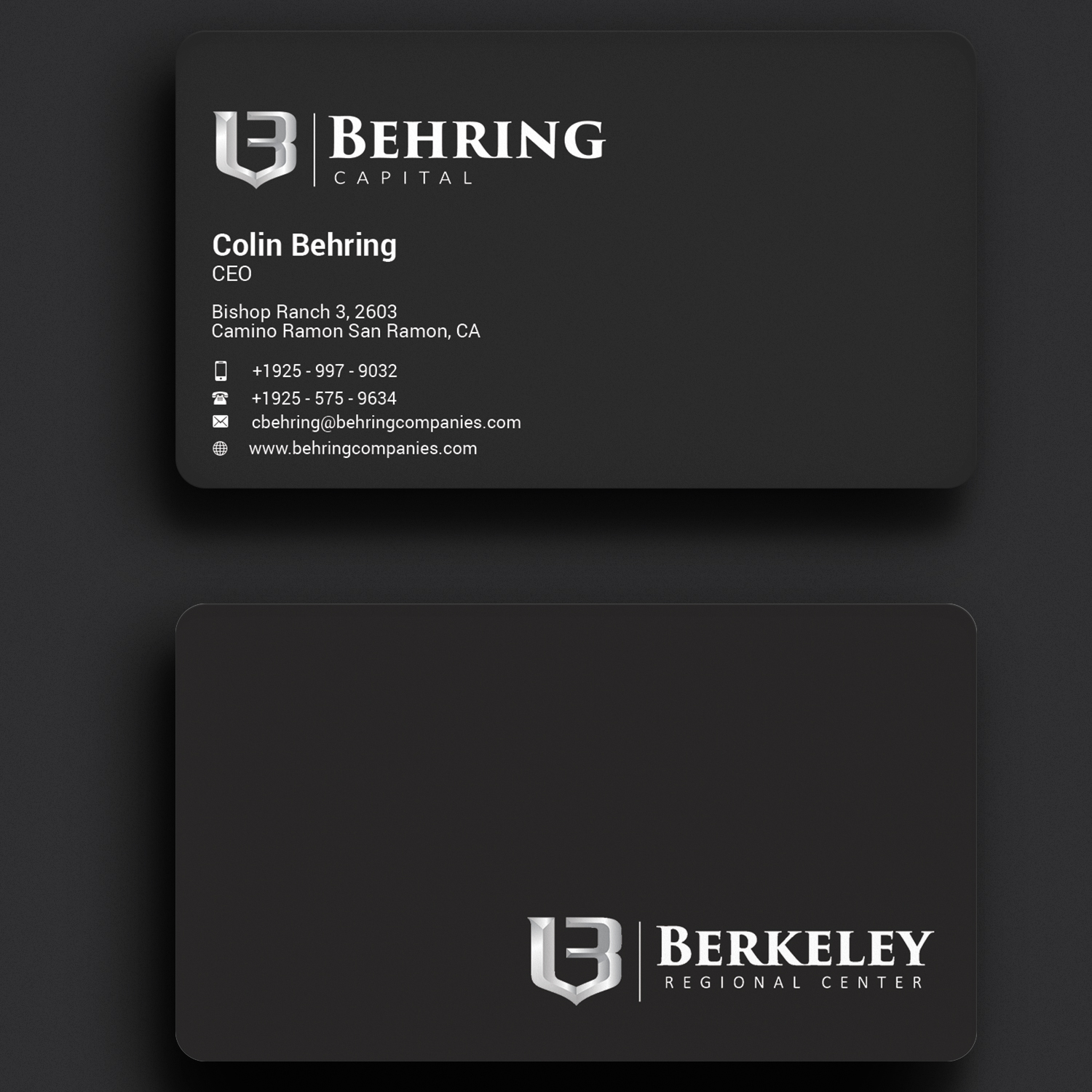 Business Card Design by Sujan4art for Behring Co. | Design #19800633