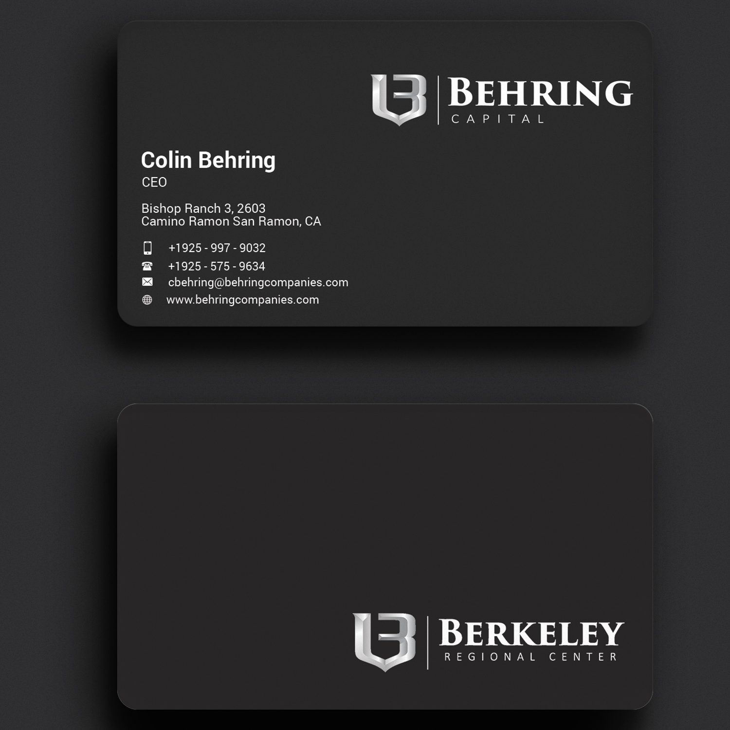 Business Card Design by Sujan4art for Behring Co. | Design #19800635