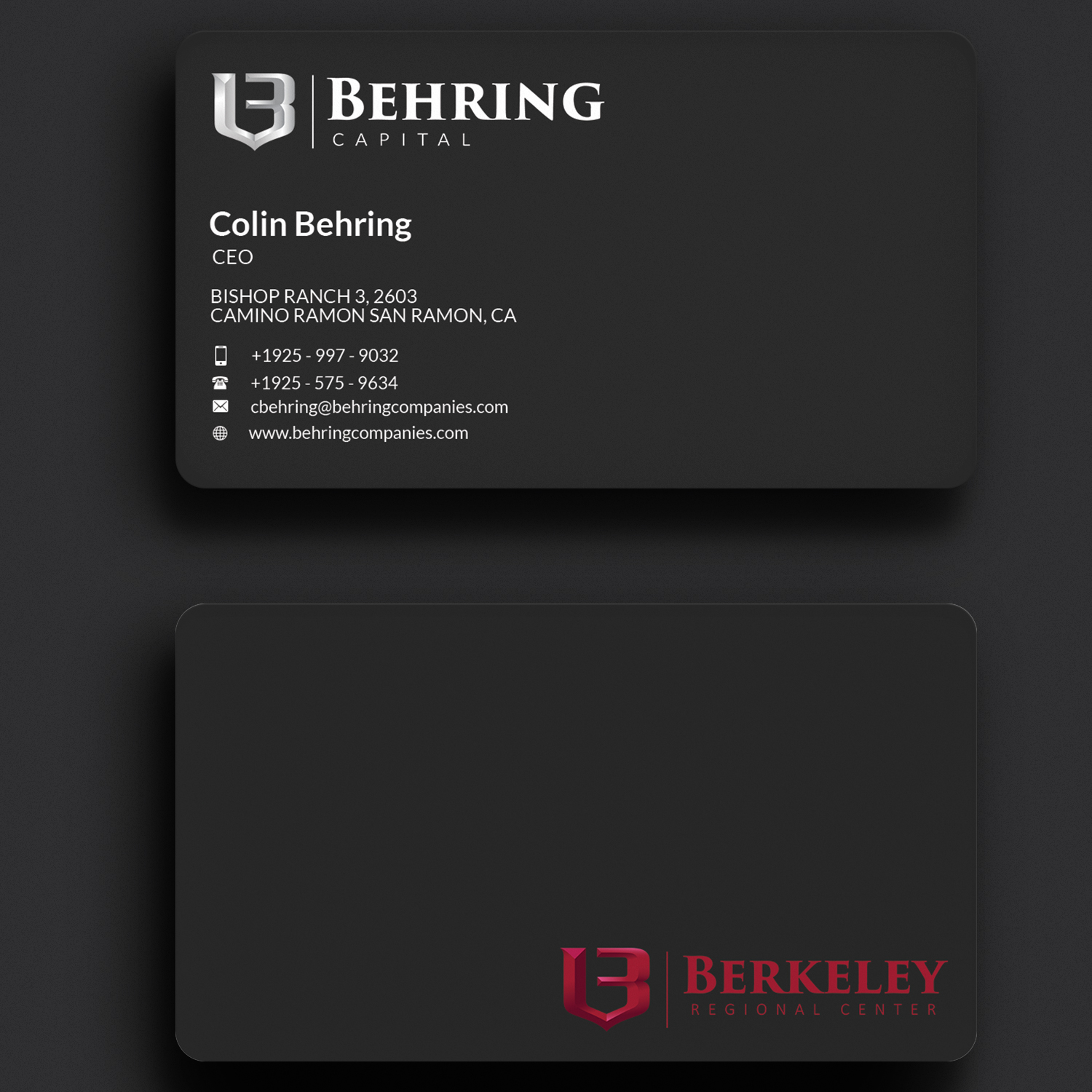 Business Card Design by Sujan4art for Behring Co. | Design #19808923