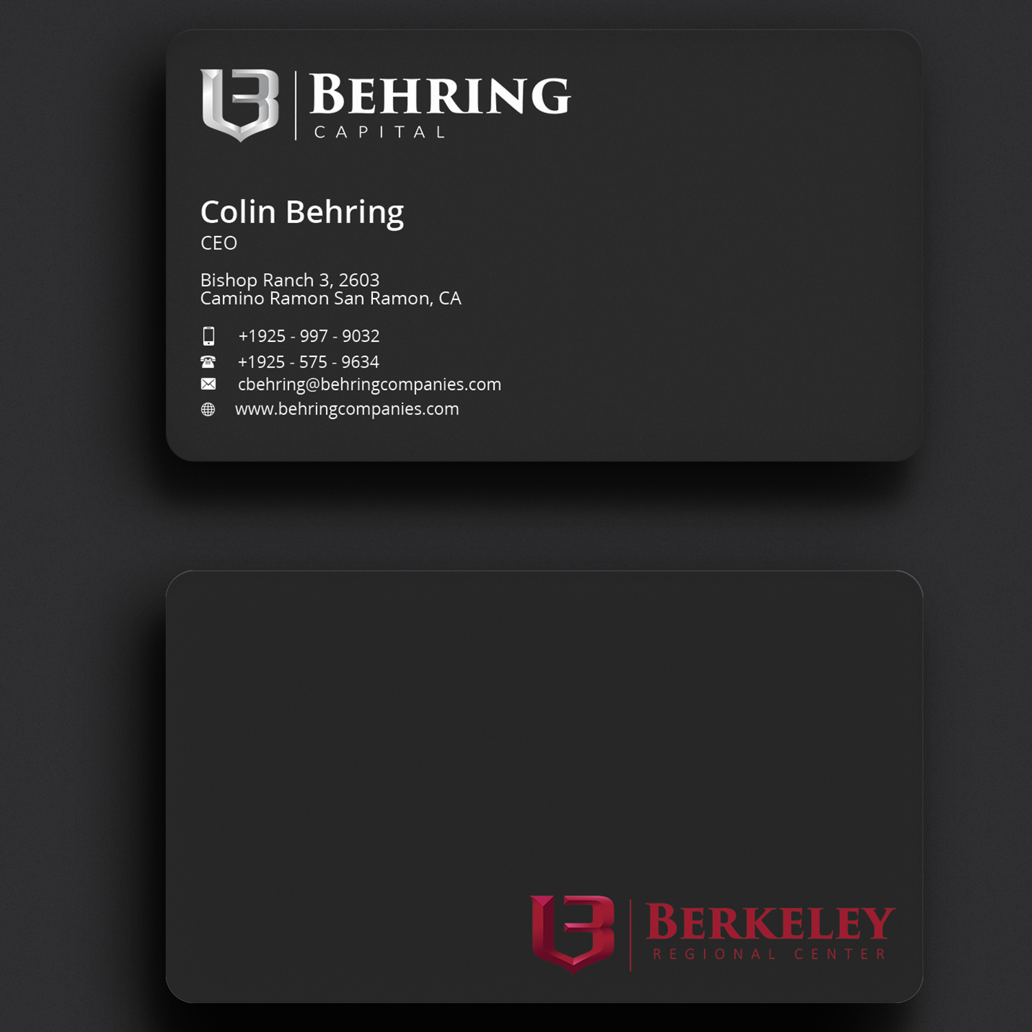 Business Card Design by Sujan4art for Behring Co. | Design #19808925