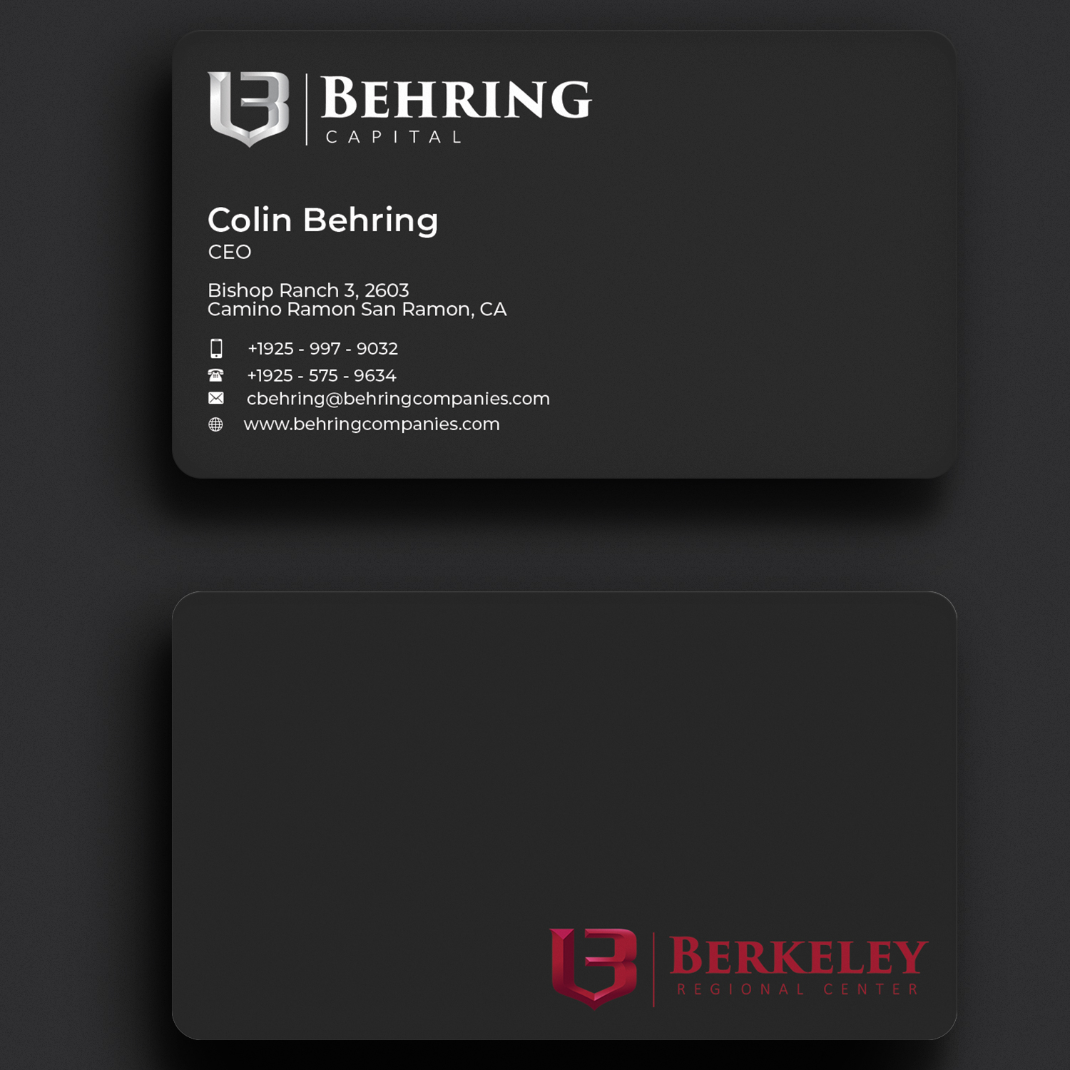 Business Card Design by Sujan4art for Behring Co. | Design #19808926