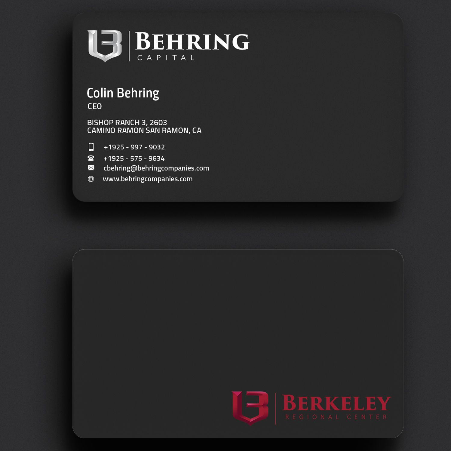 Business Card Design by Sujan4art for Behring Co. | Design #19808930