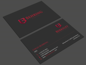 Business Card Design by Srabon55014 for Behring Co. | Design: #19796616