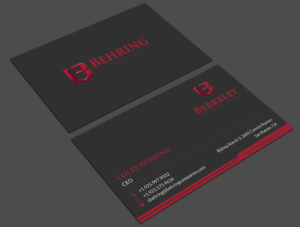 Business Card Design by Srabon55014 for Behring Co. | Design: #19796644