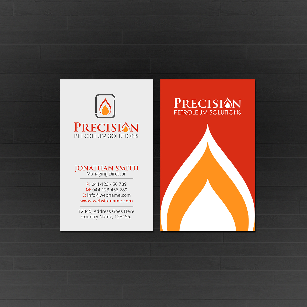 Business Card Design by Creations Box 2015 for this project | Design #19804156