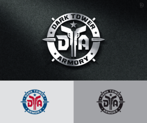 Dark Tower Armory | Diseño de Logo por D_Mantra