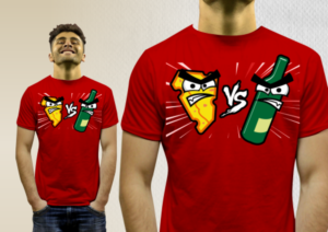 T-Shirt Design for 49ers Fans going to Lambeau Field in Green Bay | Diseño de Camiseta por prascovic