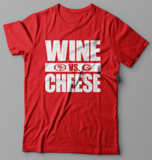 T-Shirt Design for 49ers Fans going to Lambeau Field in Green Bay | Diseño de Camiseta por O_O NIZAL O_O