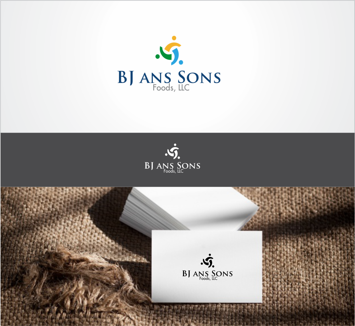Logo Design by sewa.lahan for BJ and Sons Foods, LLC | Design #19799888