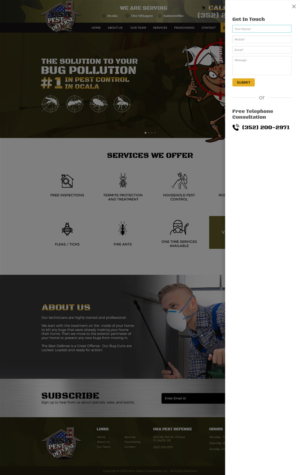 Web Design by looptriks for USA Home Inspections | Design: #19817406