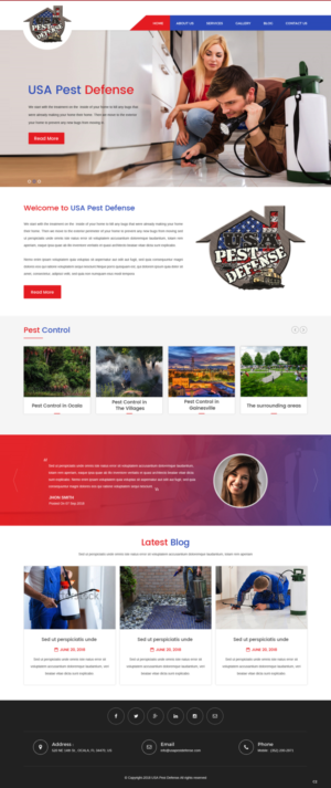 Web Design by pb for USA Home Inspections | Design: #19786463