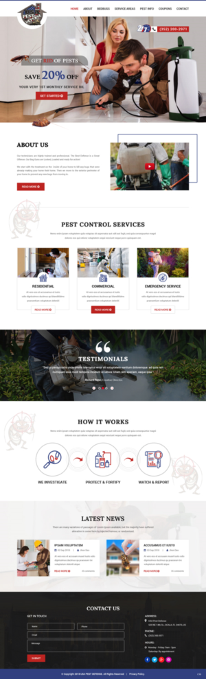 Web Design by pb for USA Home Inspections | Design: #19786464
