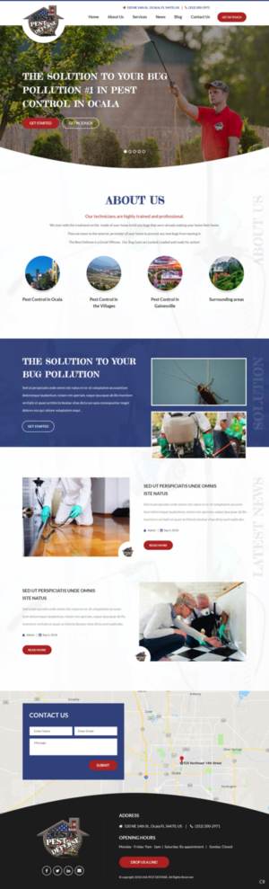 Web Design by pb for USA Home Inspections | Design: #19786466