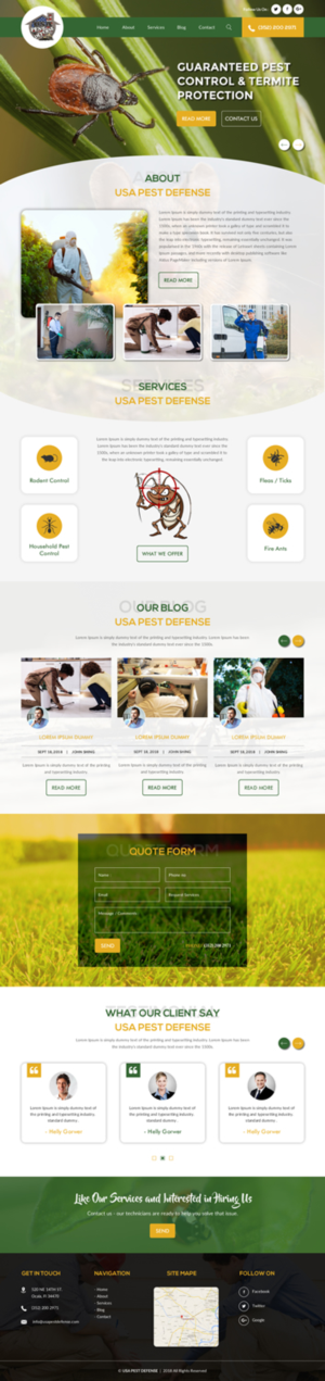 Web Design by rightway for USA Home Inspections | Design: #19795635