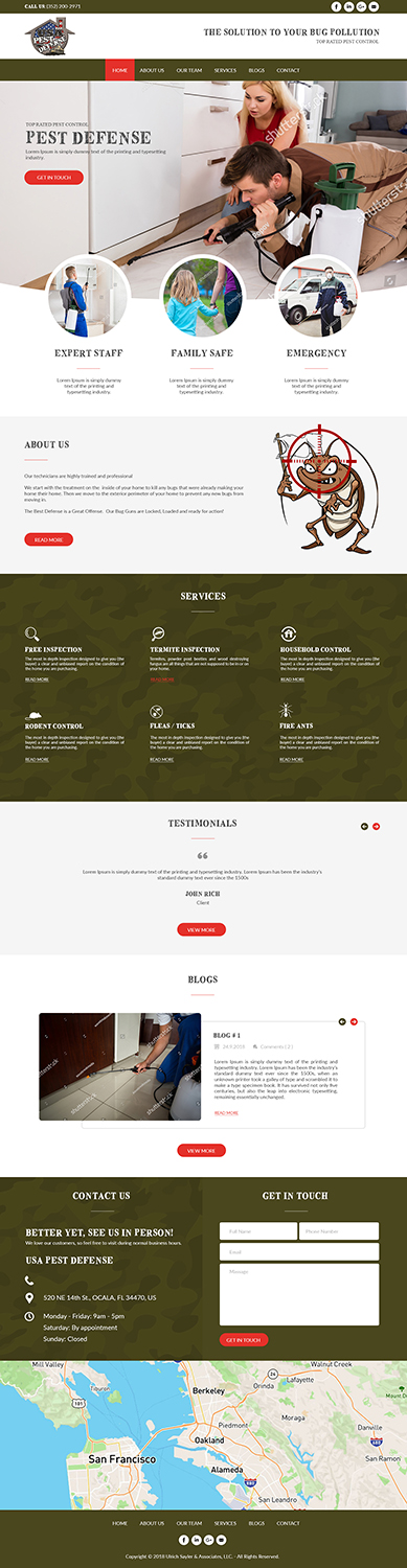 Web Design by bdesigner9 for USA Home Inspections | Design #19819798