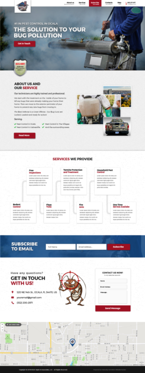 Web Design par TMockusBusiness pour USA Home Inspections | Design #19830446