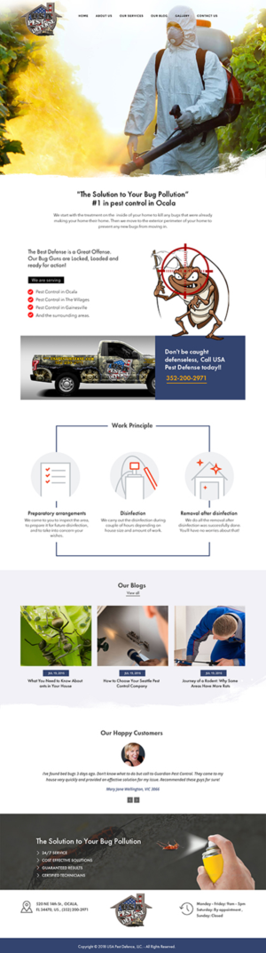 Web Design par subhalaxmi  khamari pour USA Home Inspections | Design #19785180