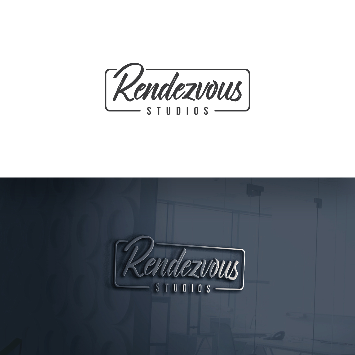 Logo Design by yhutomo for Rendezvous Studios | Design #19870206