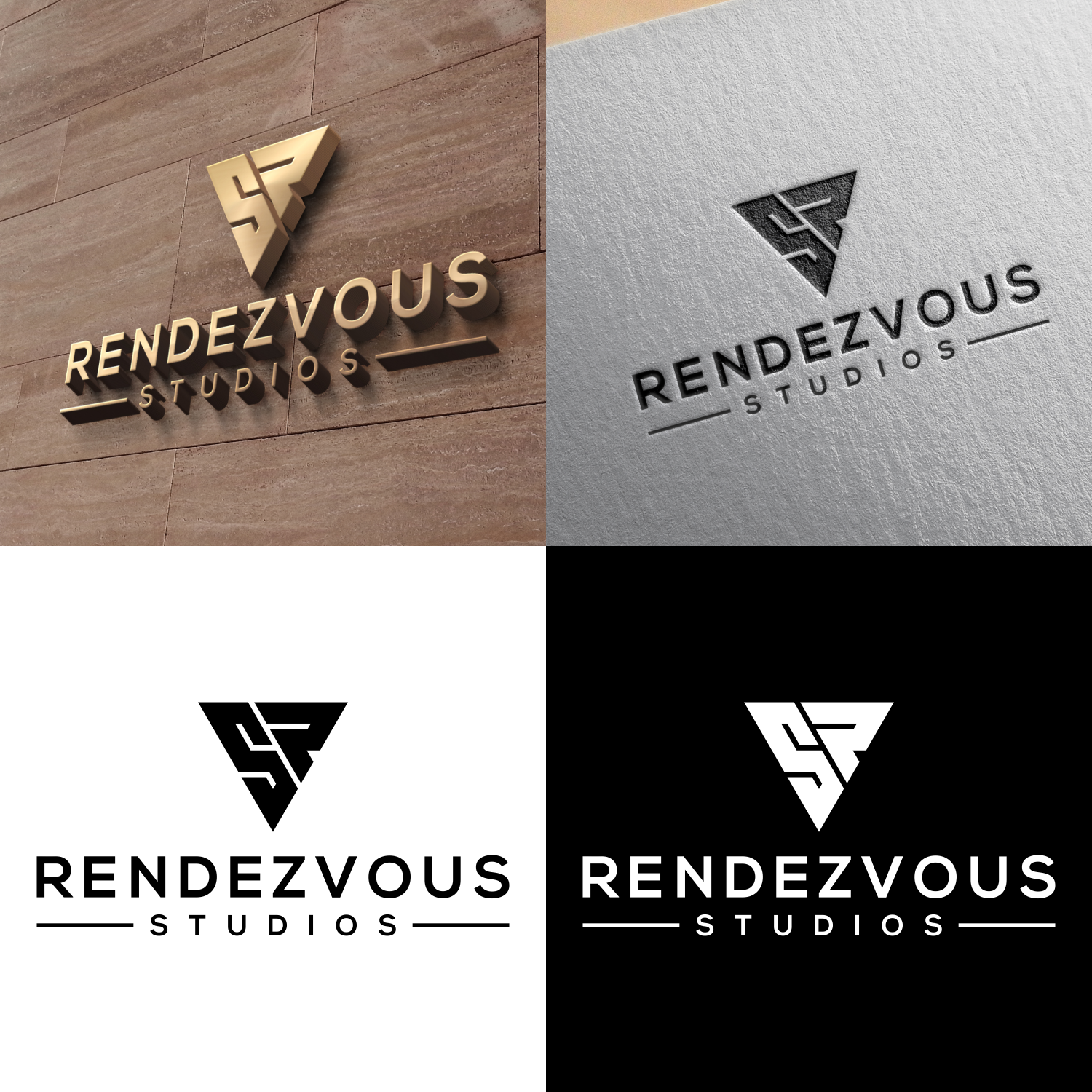 Logo Design by semogaawet 2 for Rendezvous Studios | Design #19793851