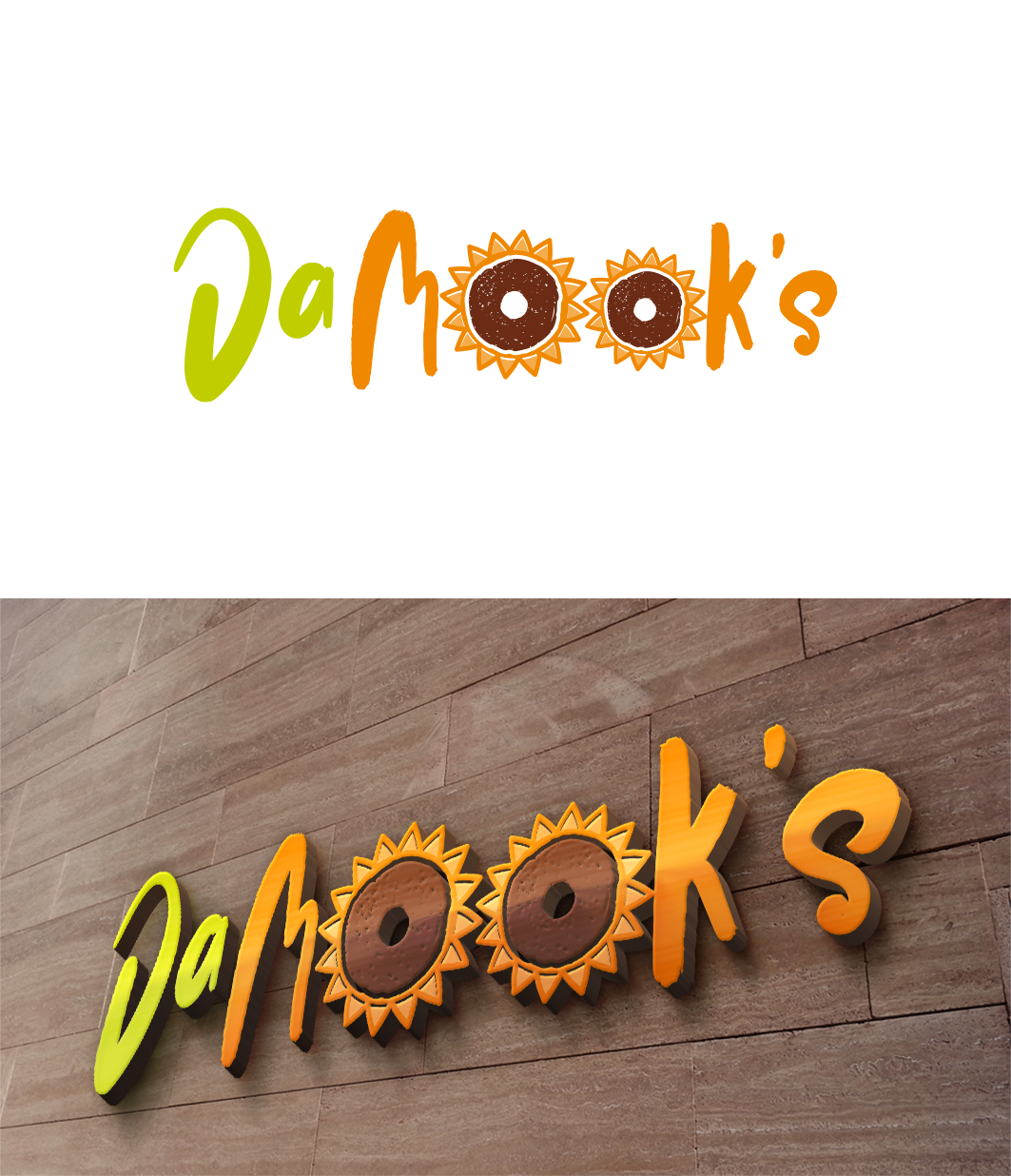 Logo Design by trufya for DaMook's, Inc. | Design #19843077