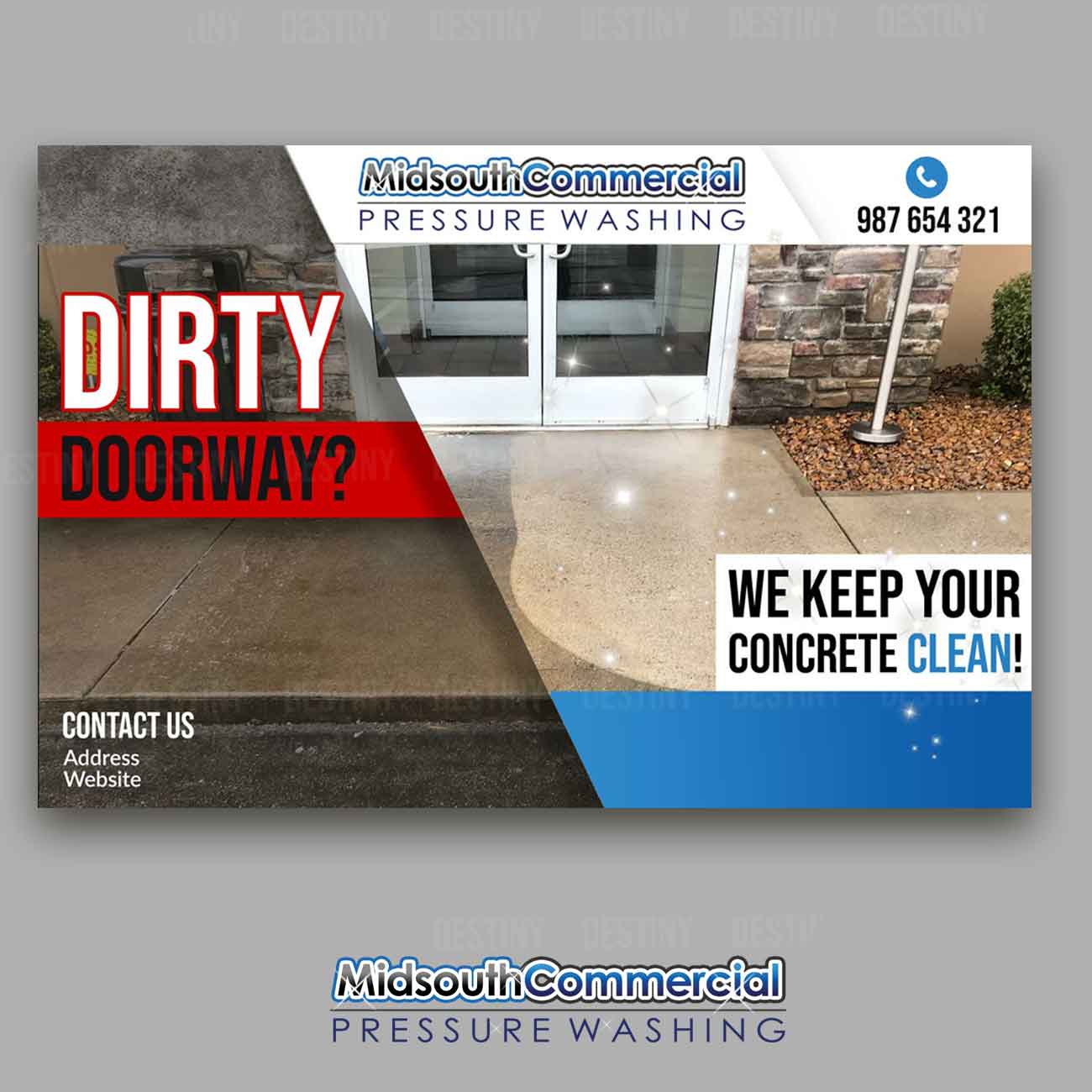 Postcard Design by DA. for this project | Design #19825641