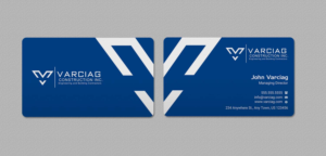 Diseño de Tarjeta de Presentación por INDIAN_Ashok para Varciag Construction  Inc | Diseño: #19782185